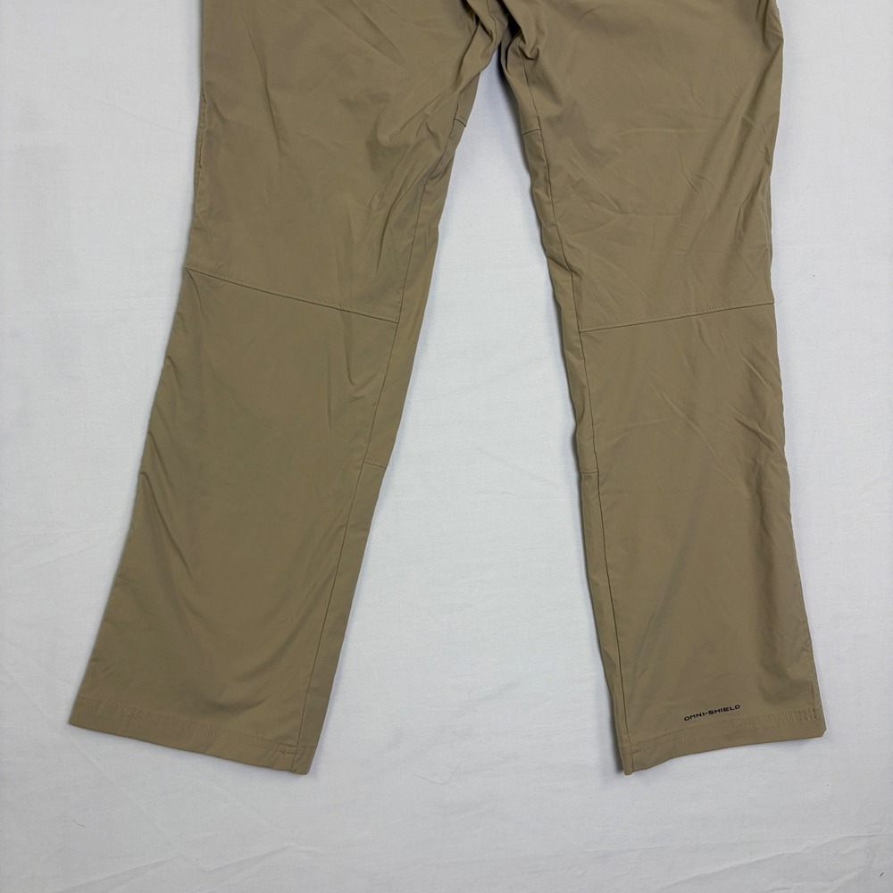 Columbia Saturday Trail II Stretch Hiking Pants Tan Khaki Womens 14 Gorp - Picture 11 of 11